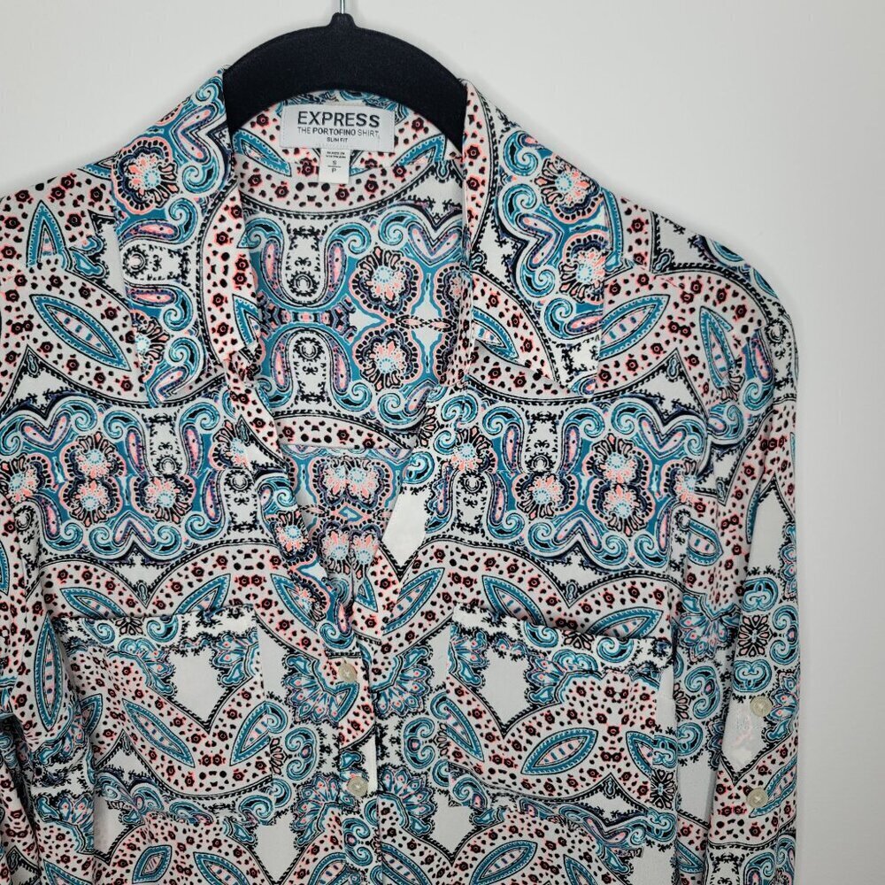Express Button Up Womens‎ Small - Picture 3 of 8